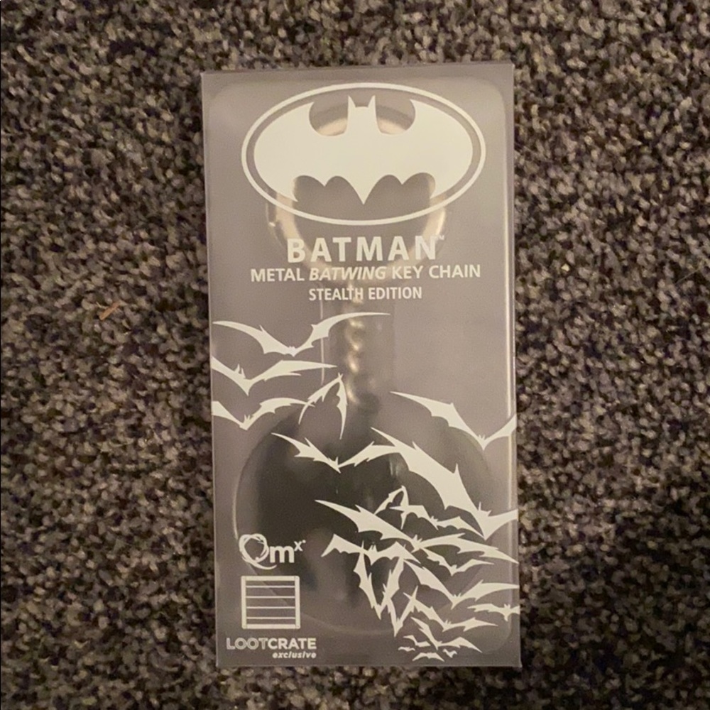Loot crate exclusive Batman key chain